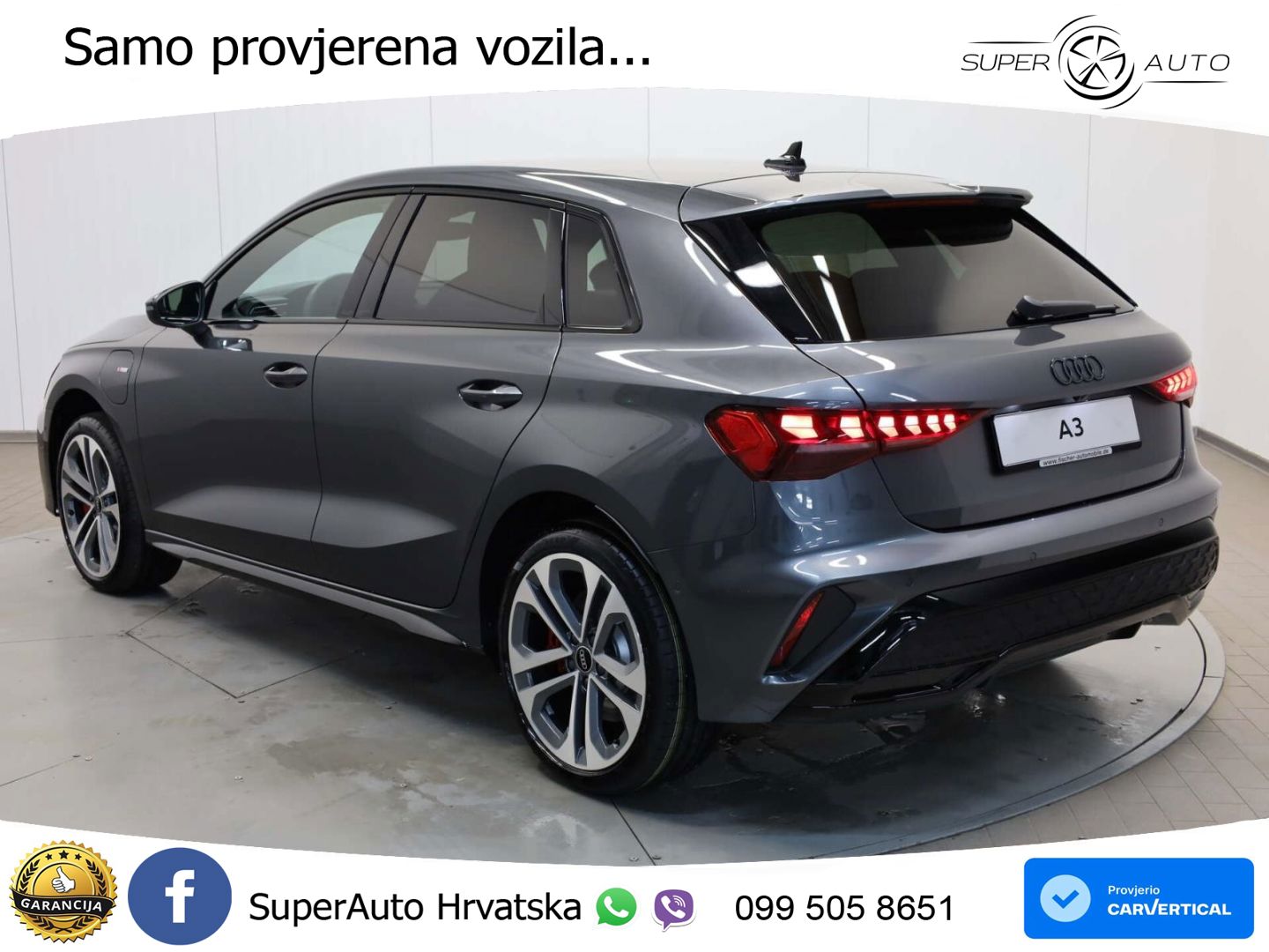 Audi A3 45 TFSIe (272 KS) S tronic S line LED+GR SJED+ACC