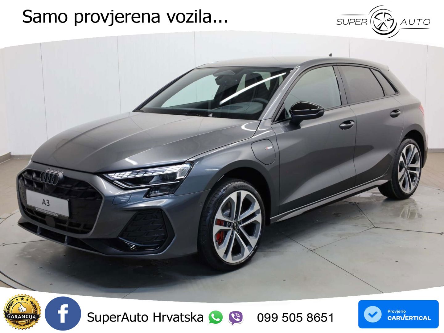 Audi A3 45 TFSIe (272 KS) S tronic S line LED+GR SJED+ACC