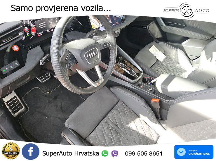 Audi S3 Limuzina 2.0 TFSI (333 KS) quattro S tronic MATRIX+GR SJED+KAM