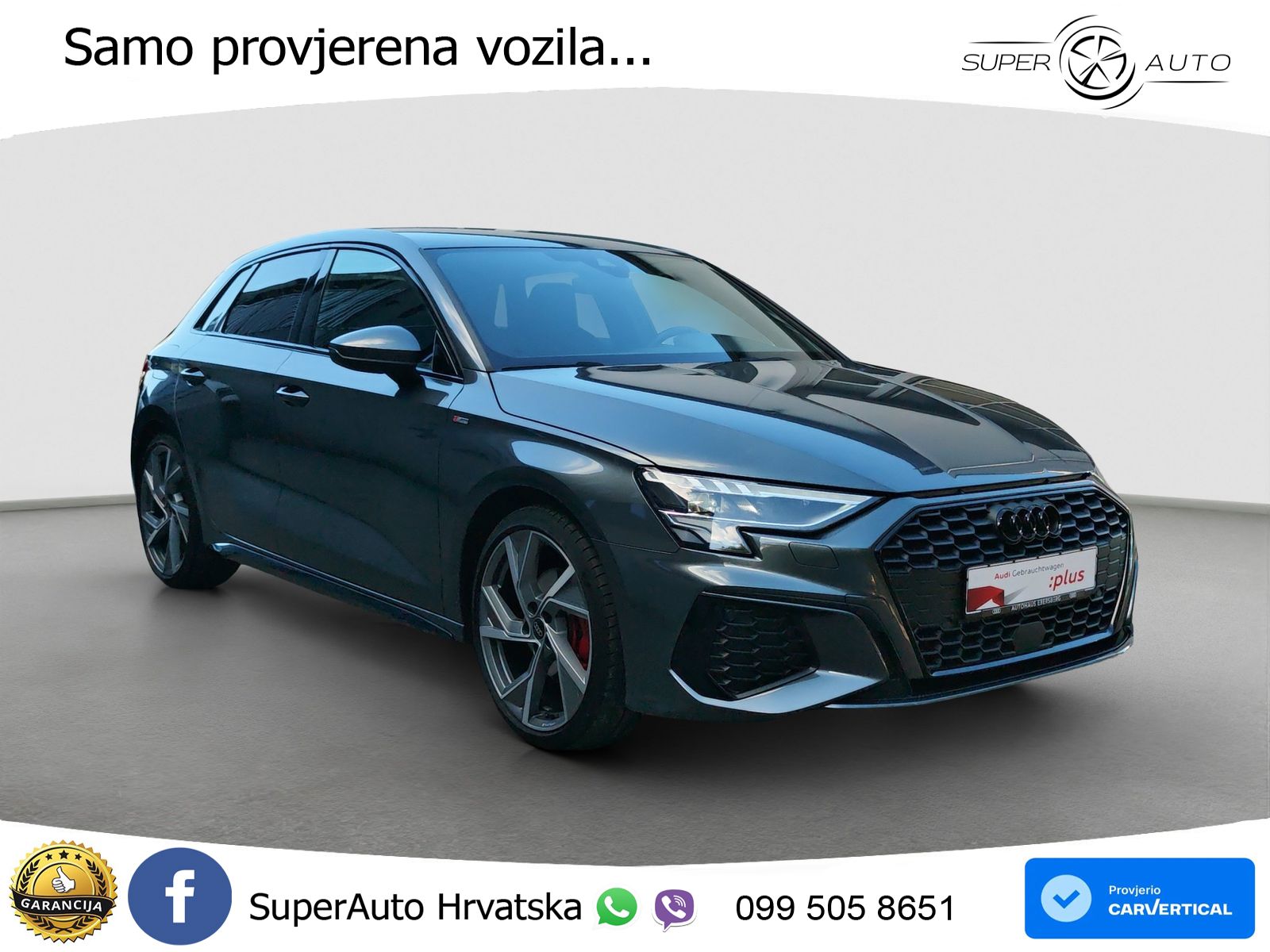 Audi A3 35 TFSI (150 KS) S line