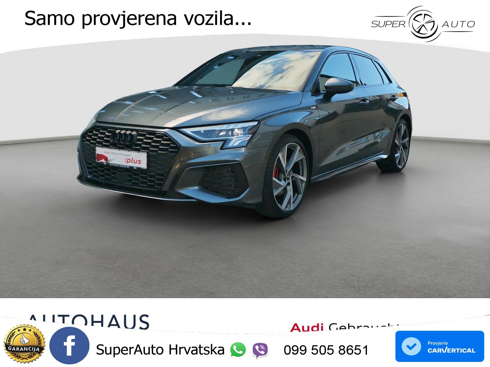 Audi A3 35 TFSI (150 KS) S line