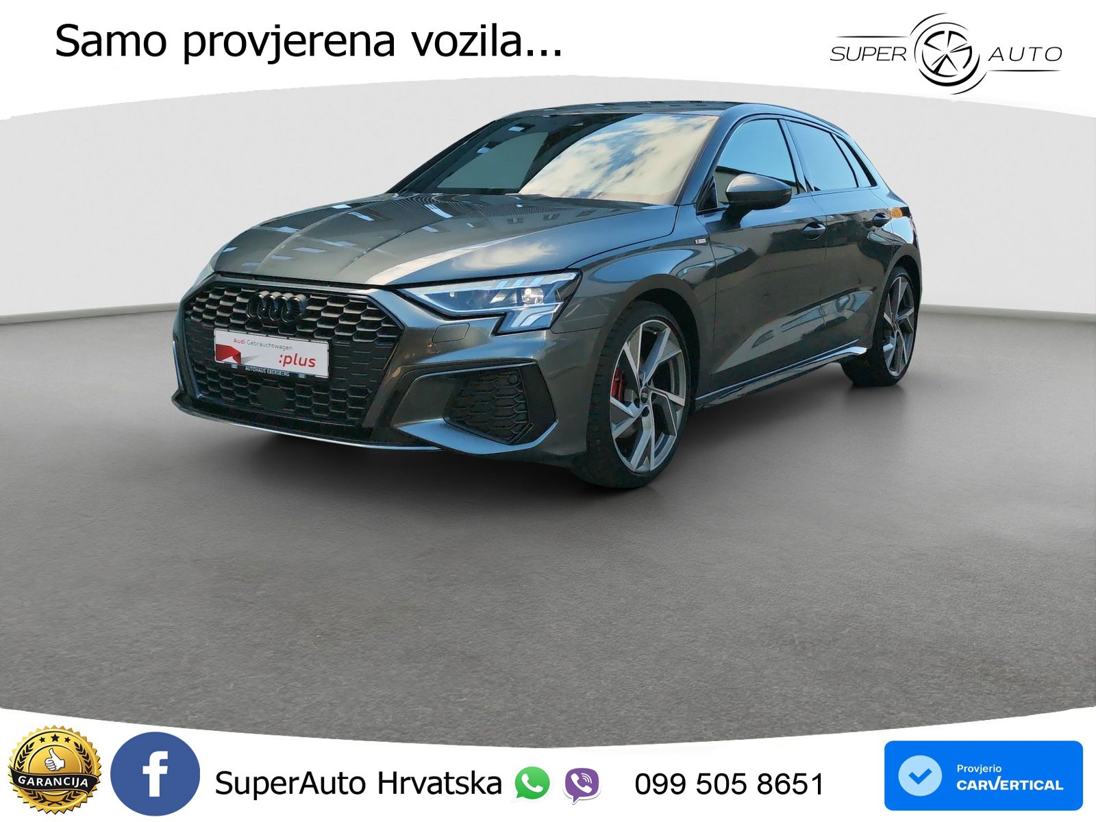 Audi A3 35 TFSI (150 KS) S line