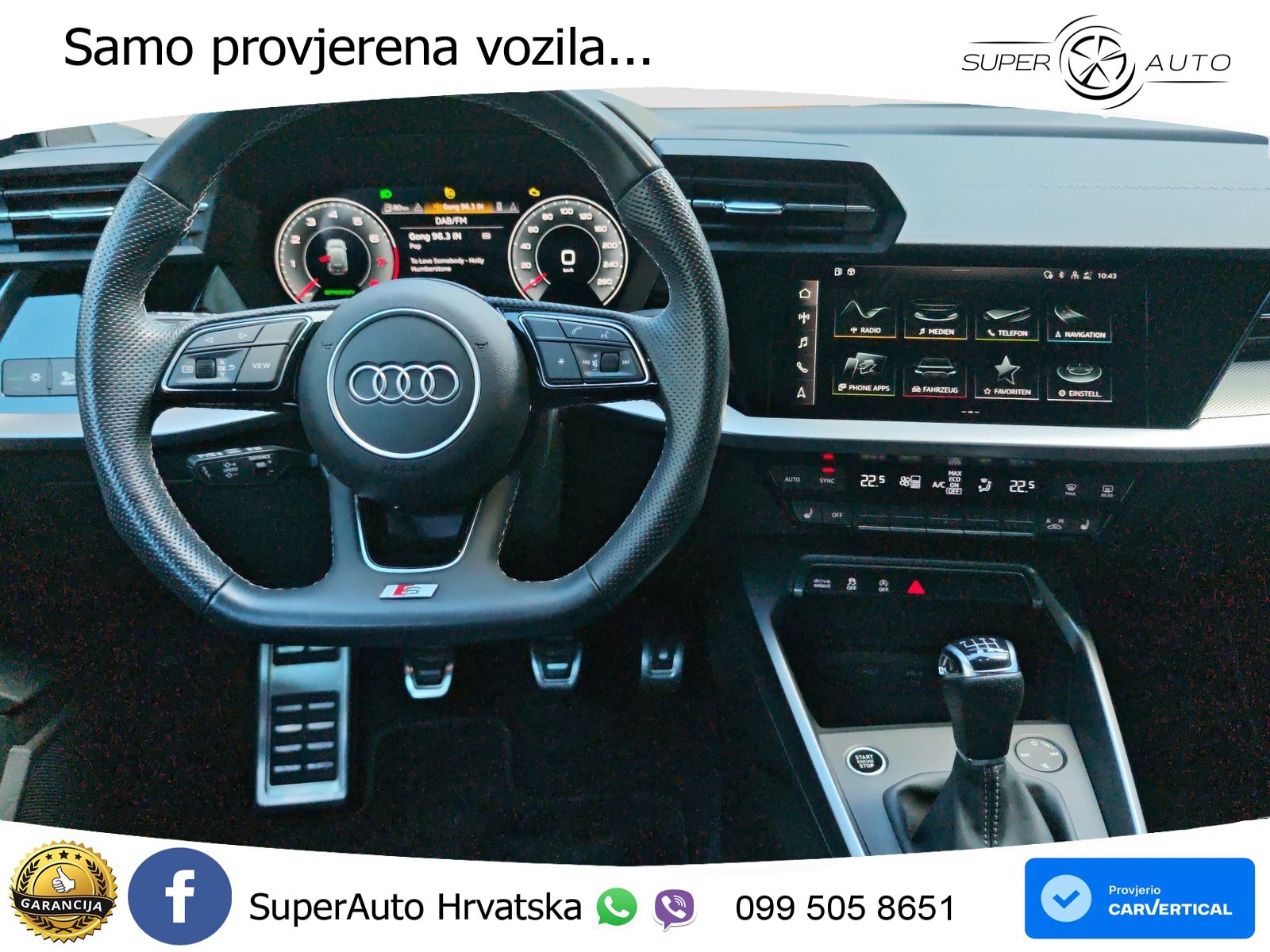 Audi A3 35 TFSI (150 KS) S line