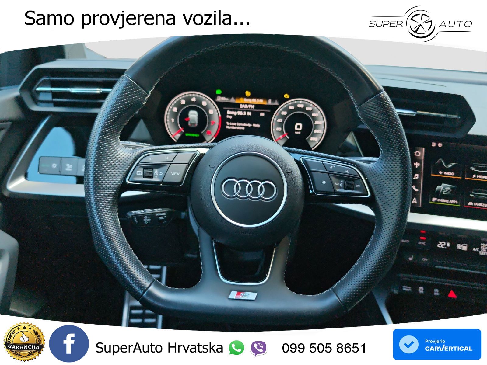 Audi A3 35 TFSI (150 KS) S line