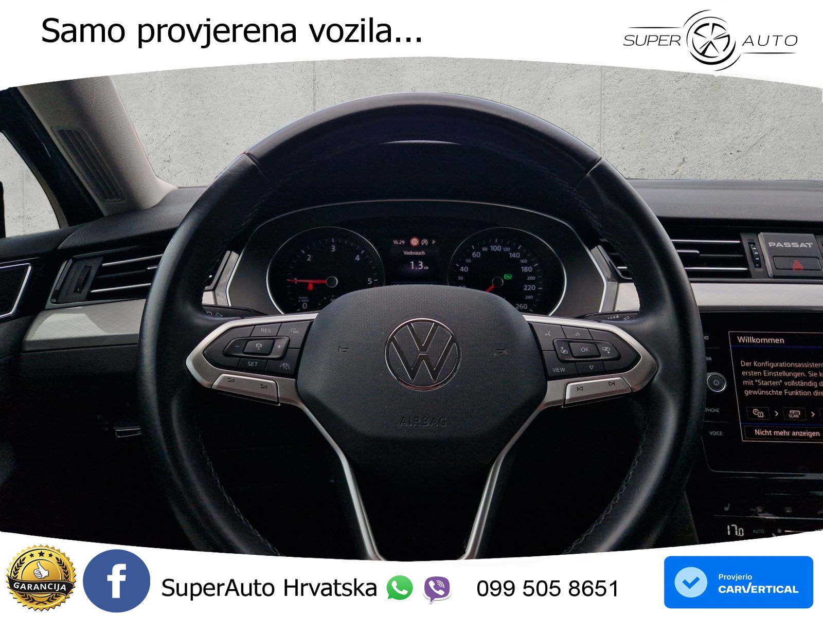 Volkswagen Passat Variant 2.0 TDI (150 KS) DSG Business LED+GR SJED+ACC