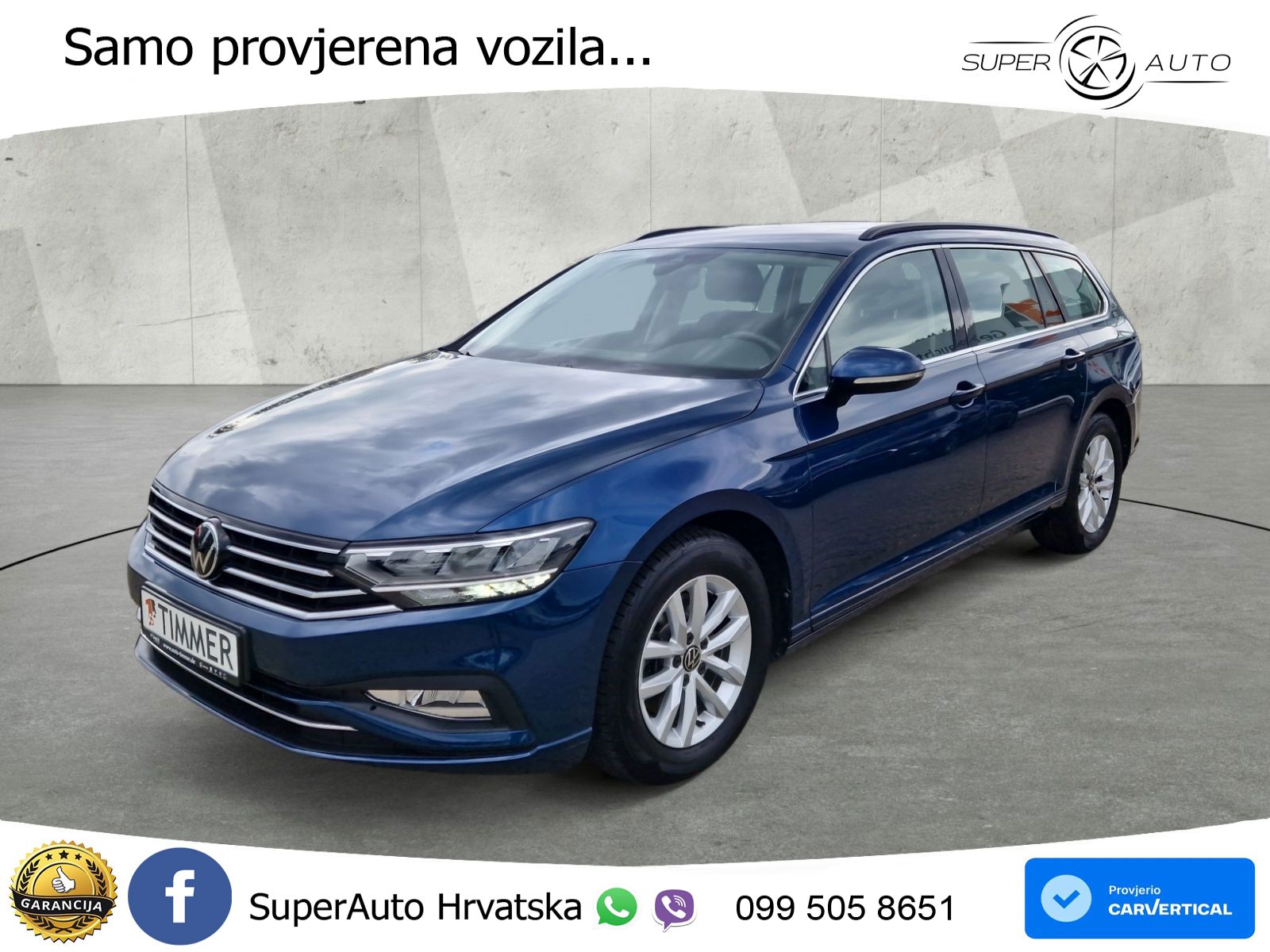 Volkswagen Passat Variant 2.0 TDI (150 KS) DSG Business LED+GR SJED+ACC