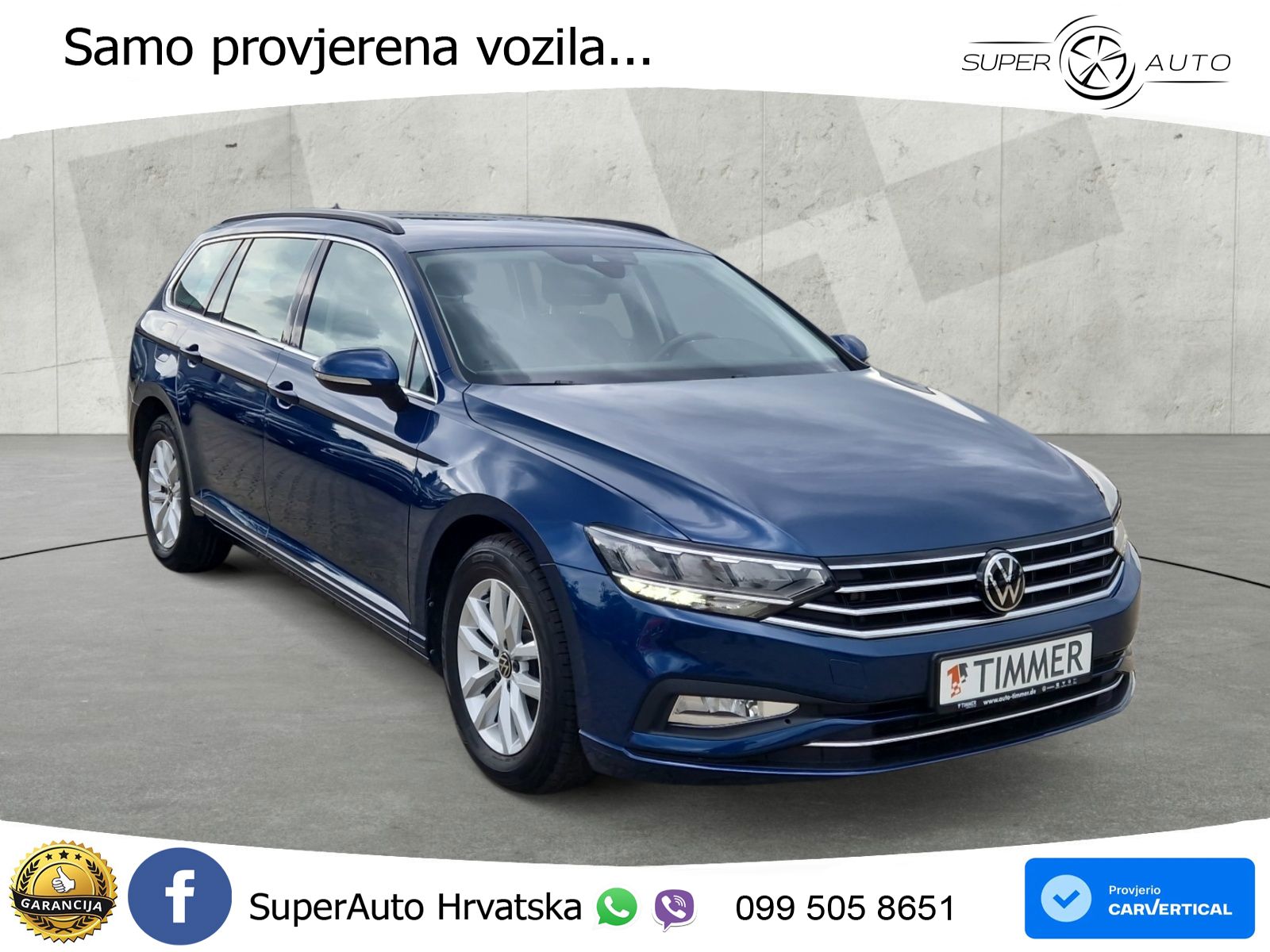 Volkswagen Passat Variant 2.0 TDI (150 KS) DSG Business LED+GR SJED+ACC