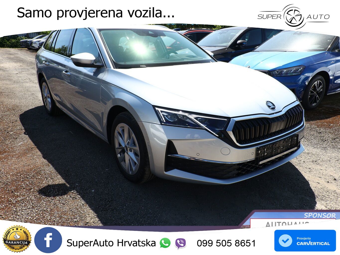 Škoda Octavia Combi 1.5 TSI (150 KS) DSG MATRIX+GR SJED+KAM