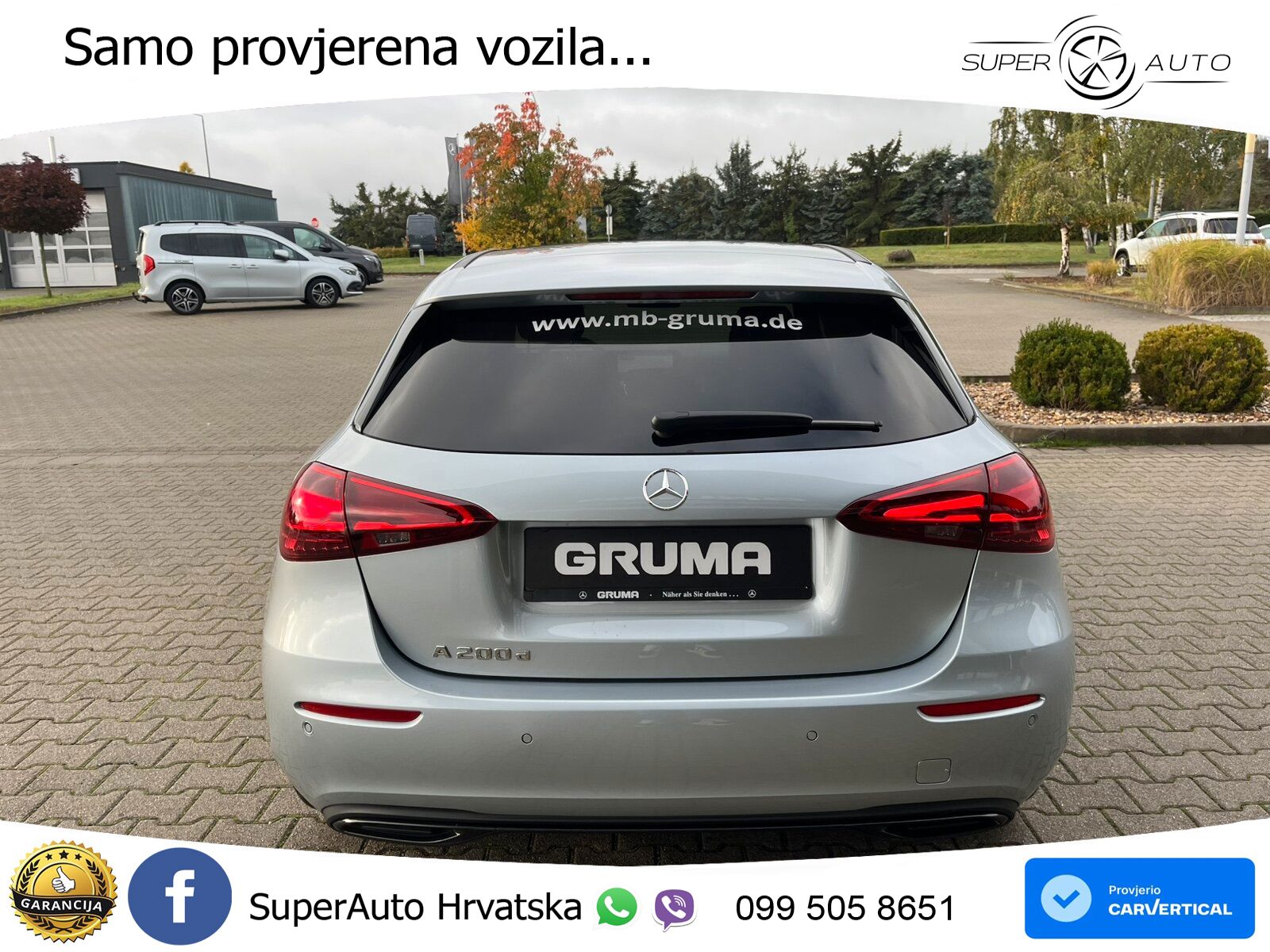 Mercedes-Benz A 200d 8G-DCT LED+GR SJED+ACC