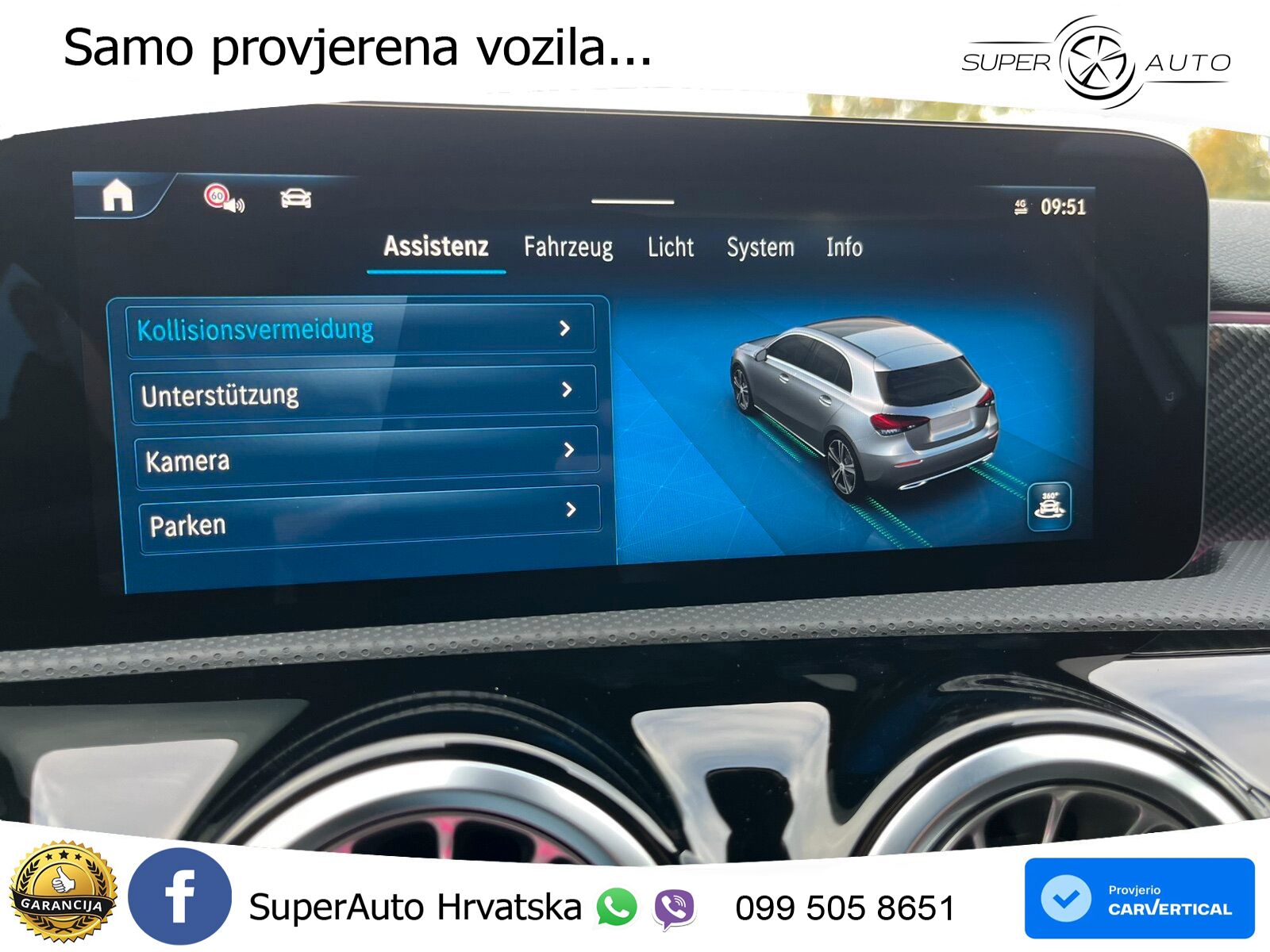 Mercedes-Benz A 200d 8G-DCT LED+GR SJED+ACC