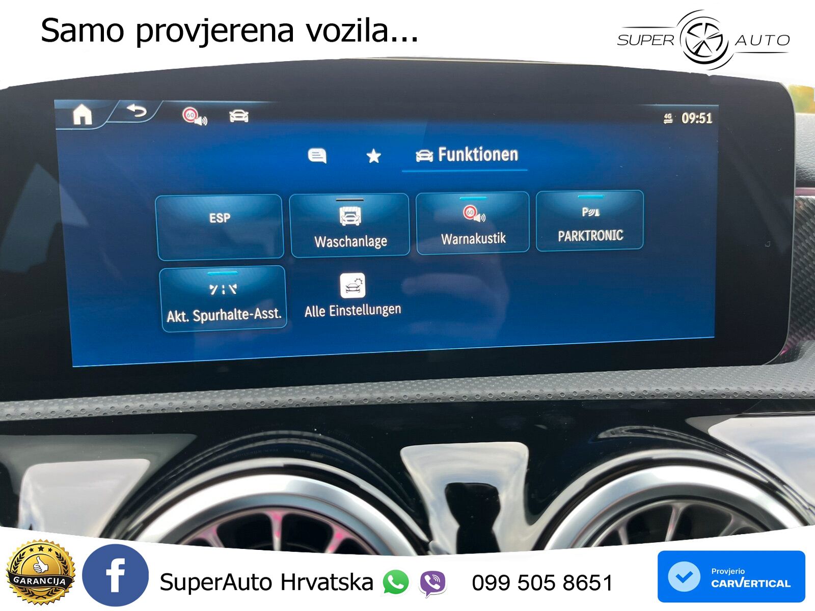 Mercedes-Benz A 200d 8G-DCT LED+GR SJED+ACC
