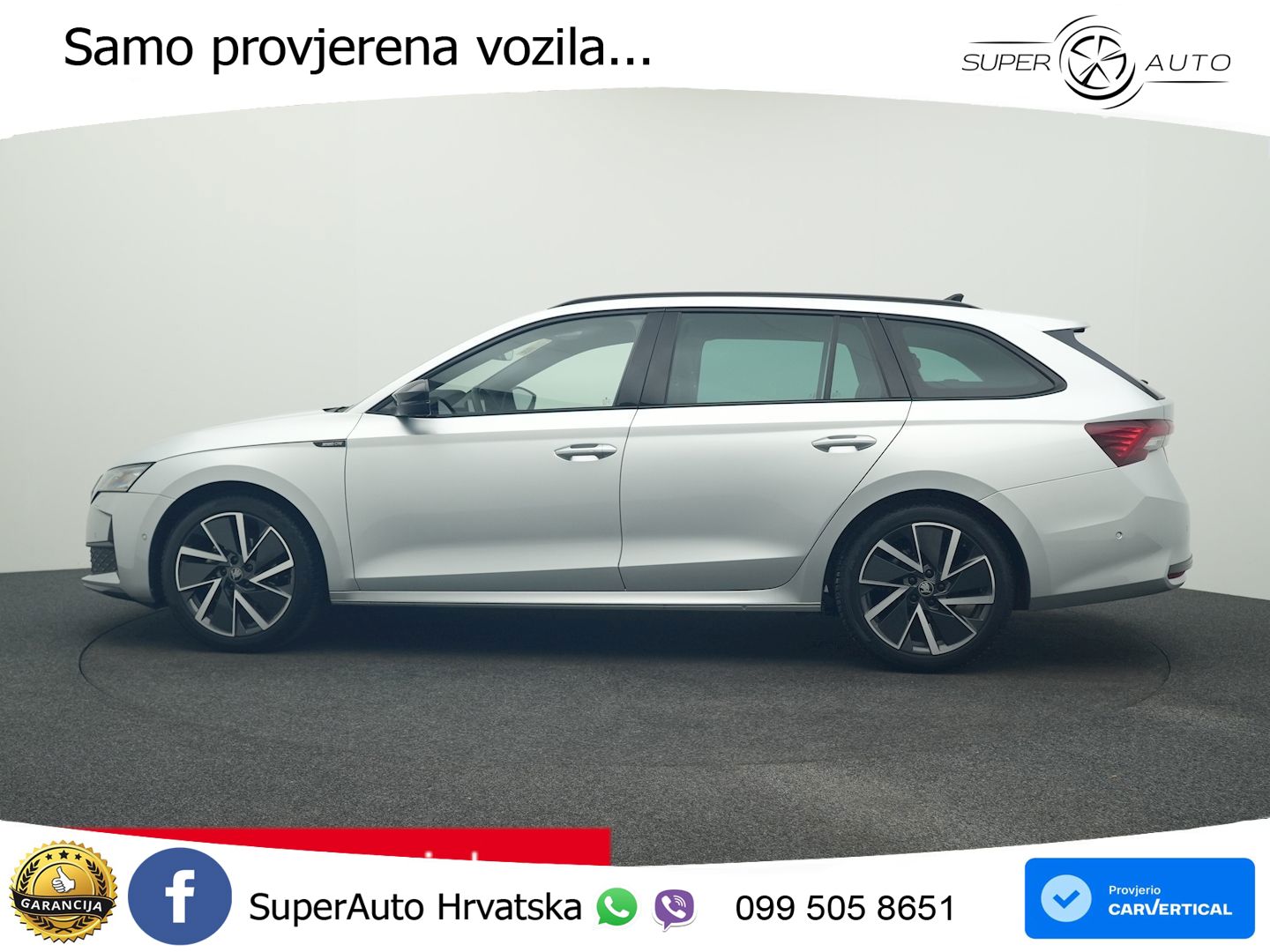 Škoda Octavia Combi 1.5 TSI (150 KS) DSG SportLine ACC+HEAD+GR SJED+360+PANO