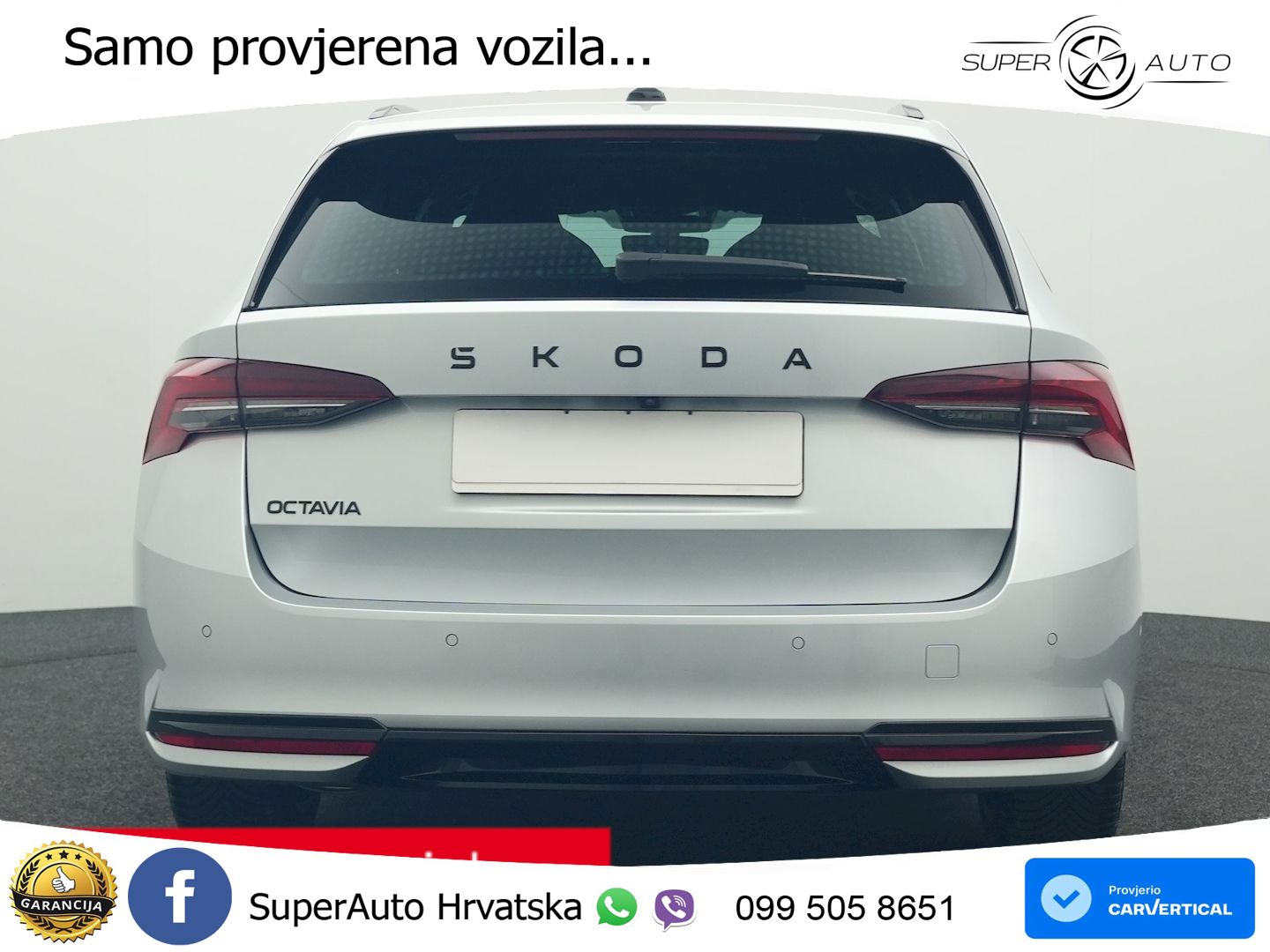 Škoda Octavia Combi 1.5 TSI (150 KS) DSG SportLine ACC+HEAD+GR SJED+360+PANO