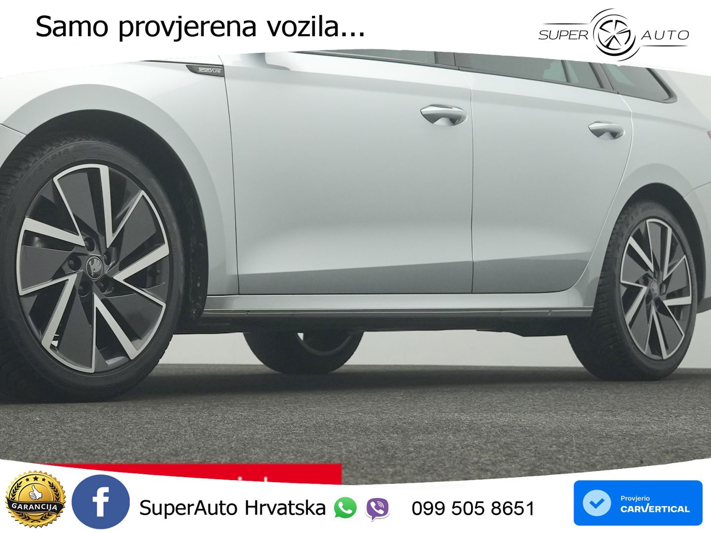 Škoda Octavia Combi 1.5 TSI (150 KS) DSG SportLine ACC+HEAD+GR SJED+360+PANO