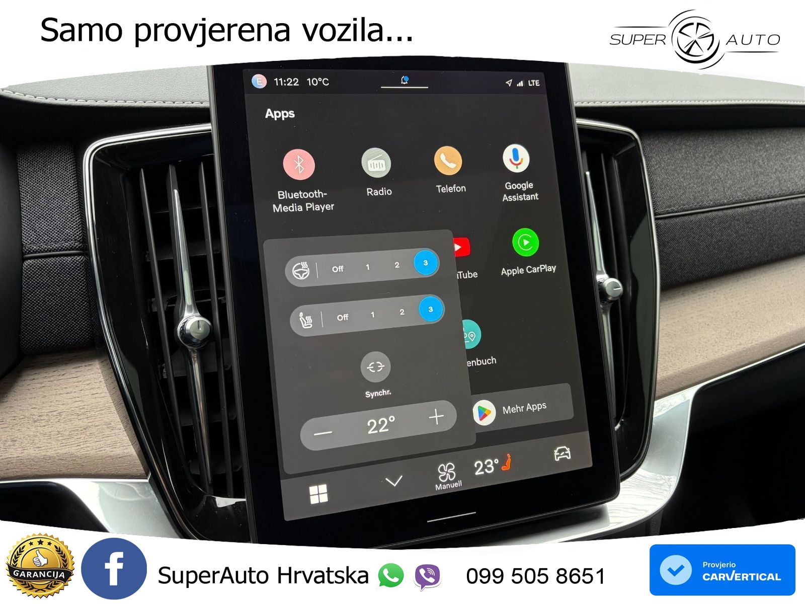 Volvo XC90 2.0 T8 AWD Automatic ACC+HEAD+4xGR SJED+360+PANO