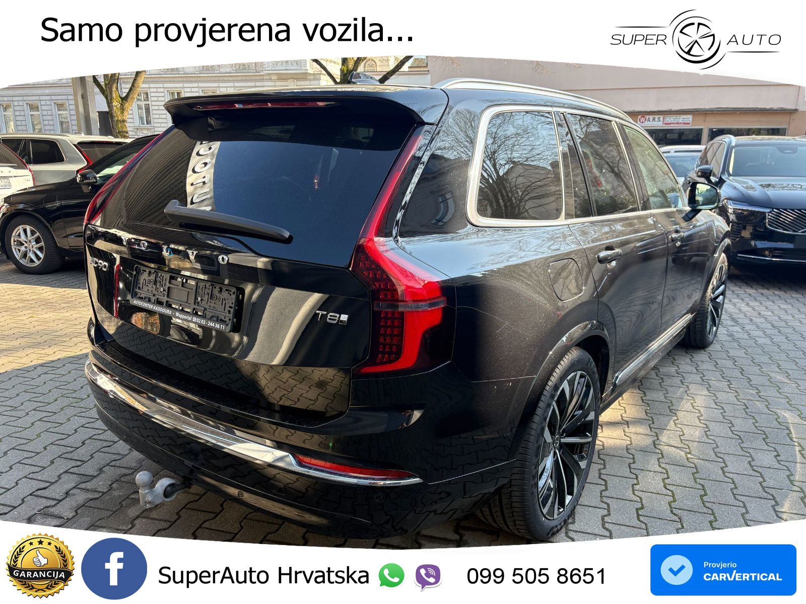 Volvo XC90 2.0 T8 AWD Automatic ACC+HEAD+4xGR SJED+360+PANO