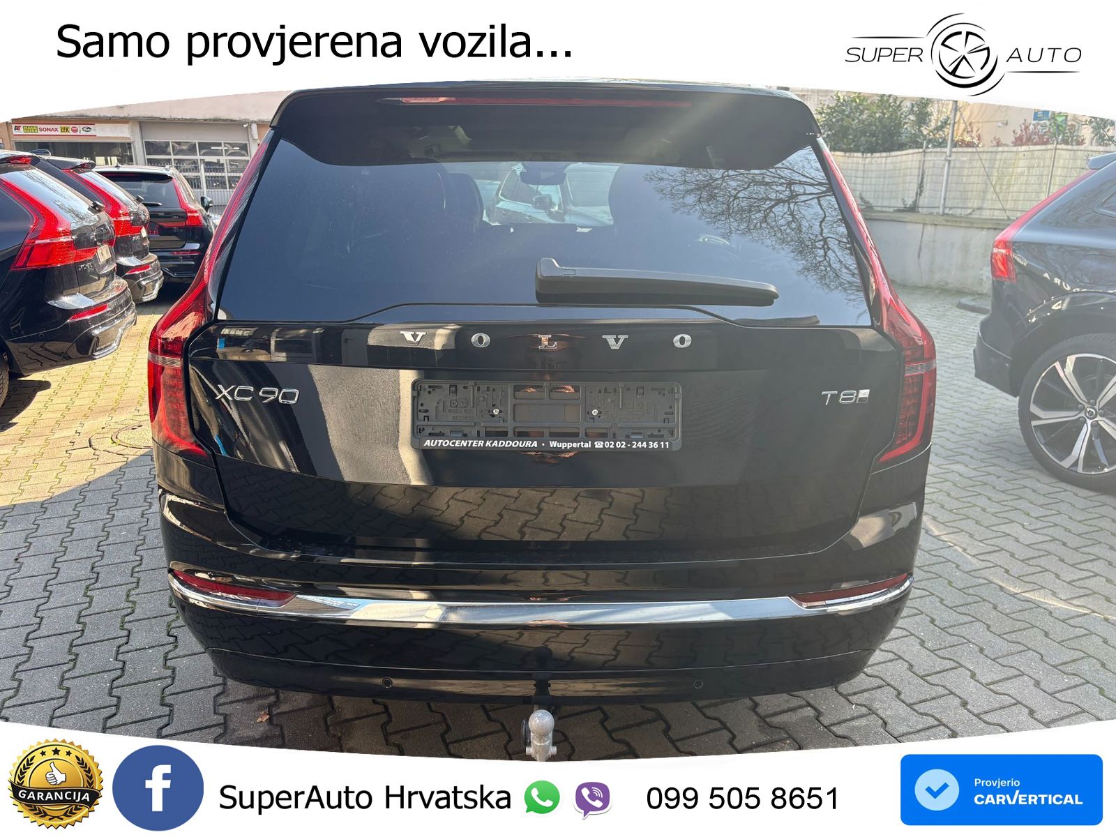 Volvo XC90 2.0 T8 AWD Automatic ACC+HEAD+4xGR SJED+360+PANO