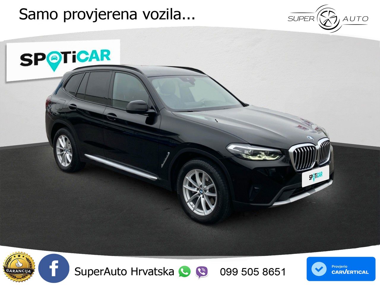 BMW X3 20d xDrive Steptronic LED+GR SJED+ACC