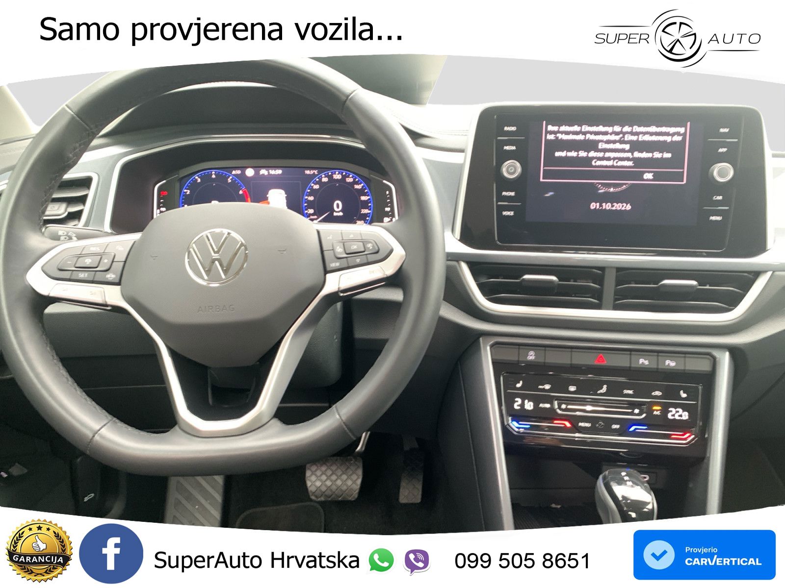 Volkswagen T-Roc 1.5 TSI (150 KS) DSG LED+GR SJED+ACC