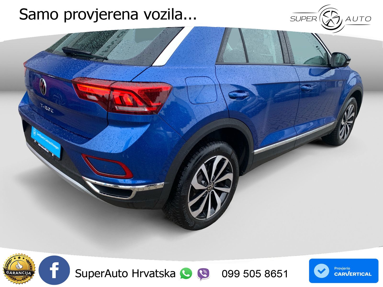 Volkswagen T-Roc 1.5 TSI (150 KS) DSG LED+GR SJED+ACC