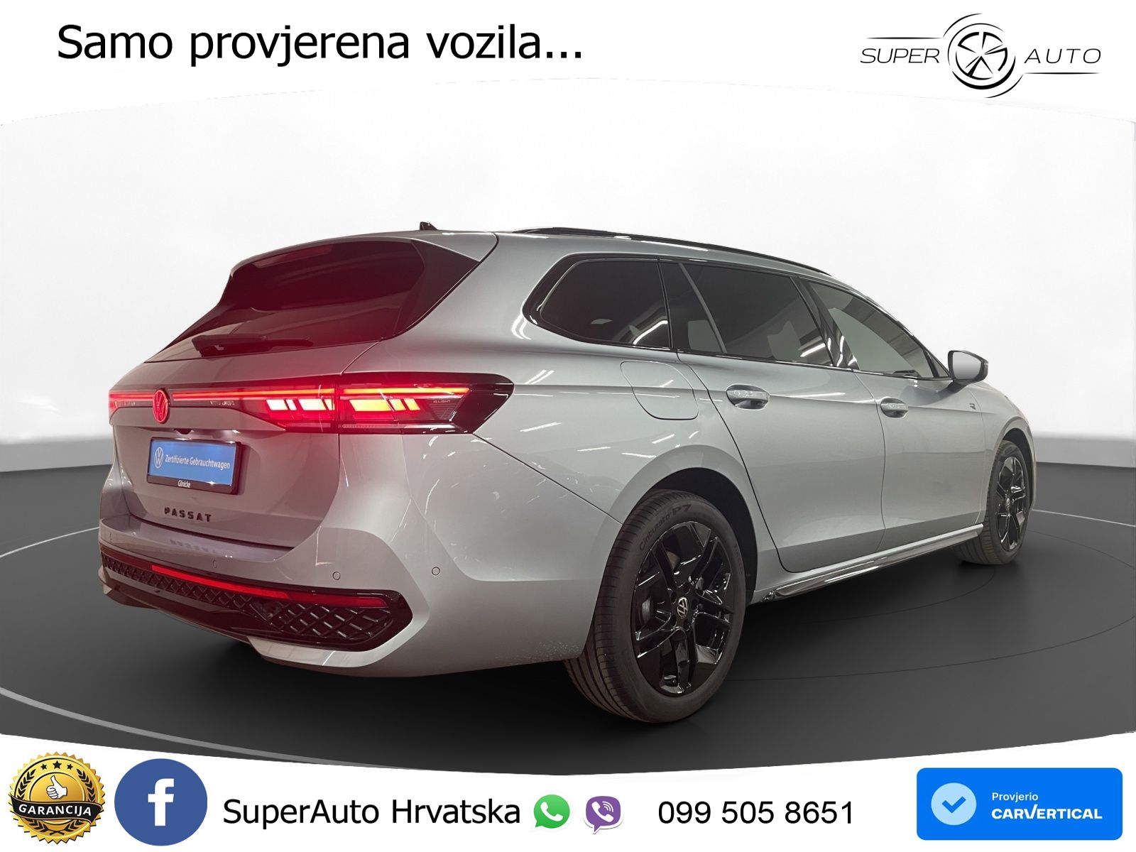 Volkswagen Passat Variant 1.5 TSI (204 KS) eHybrid DSG R-Line LED+GR SJED+ACC