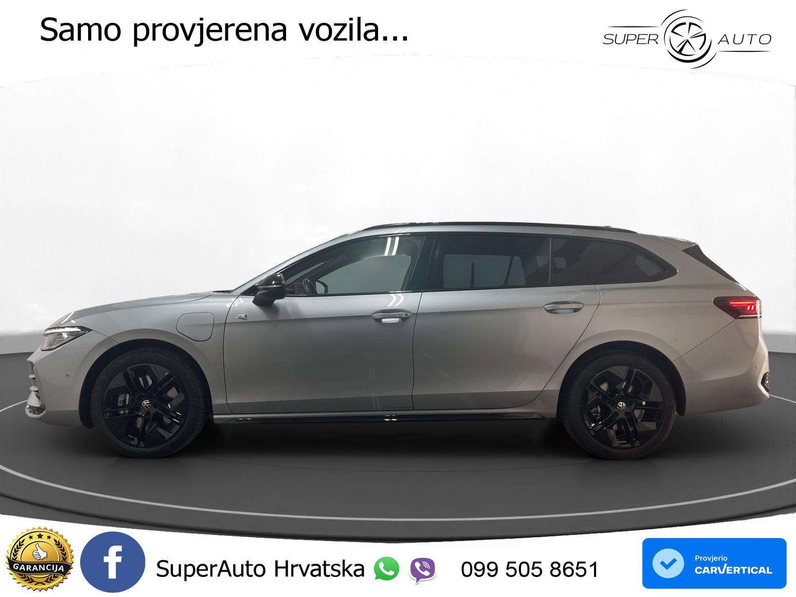 Volkswagen Passat Variant 1.5 TSI (204 KS) eHybrid DSG R-Line LED+GR SJED+ACC