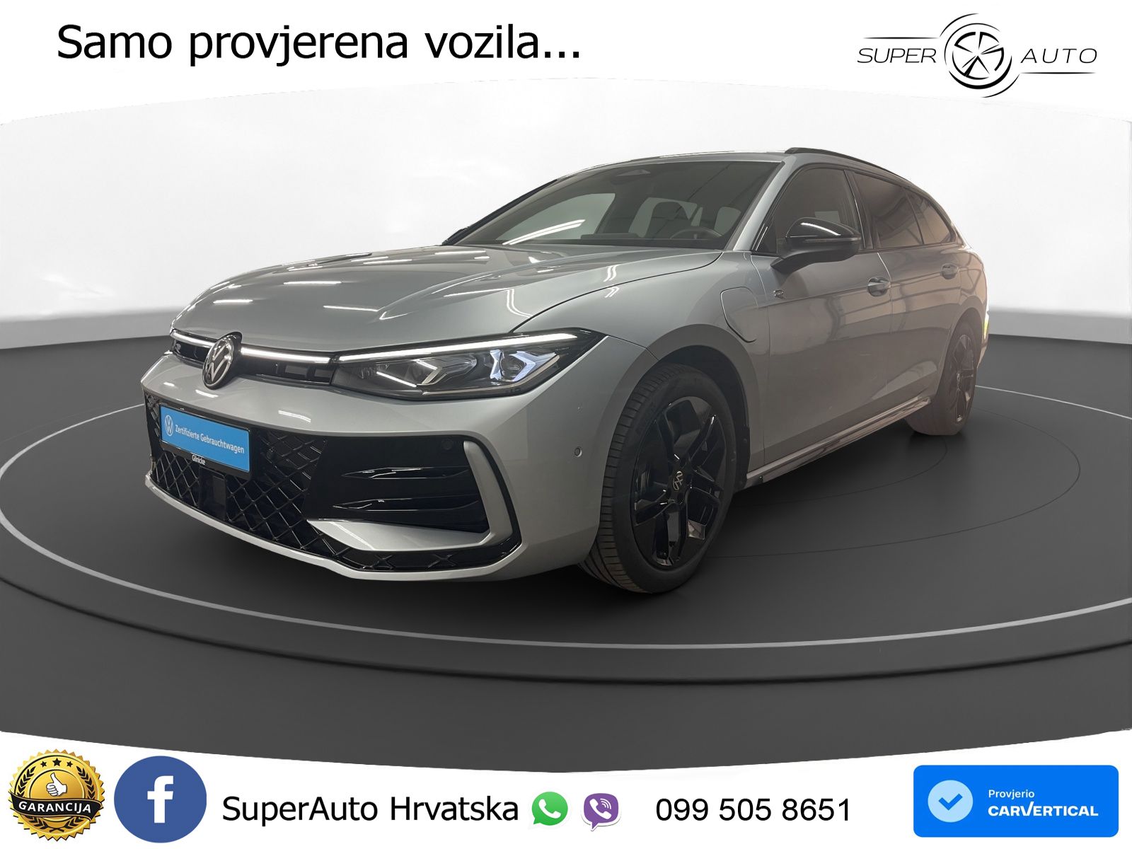 Volkswagen Passat Variant 1.5 TSI (204 KS) eHybrid DSG R-Line LED+GR SJED+ACC