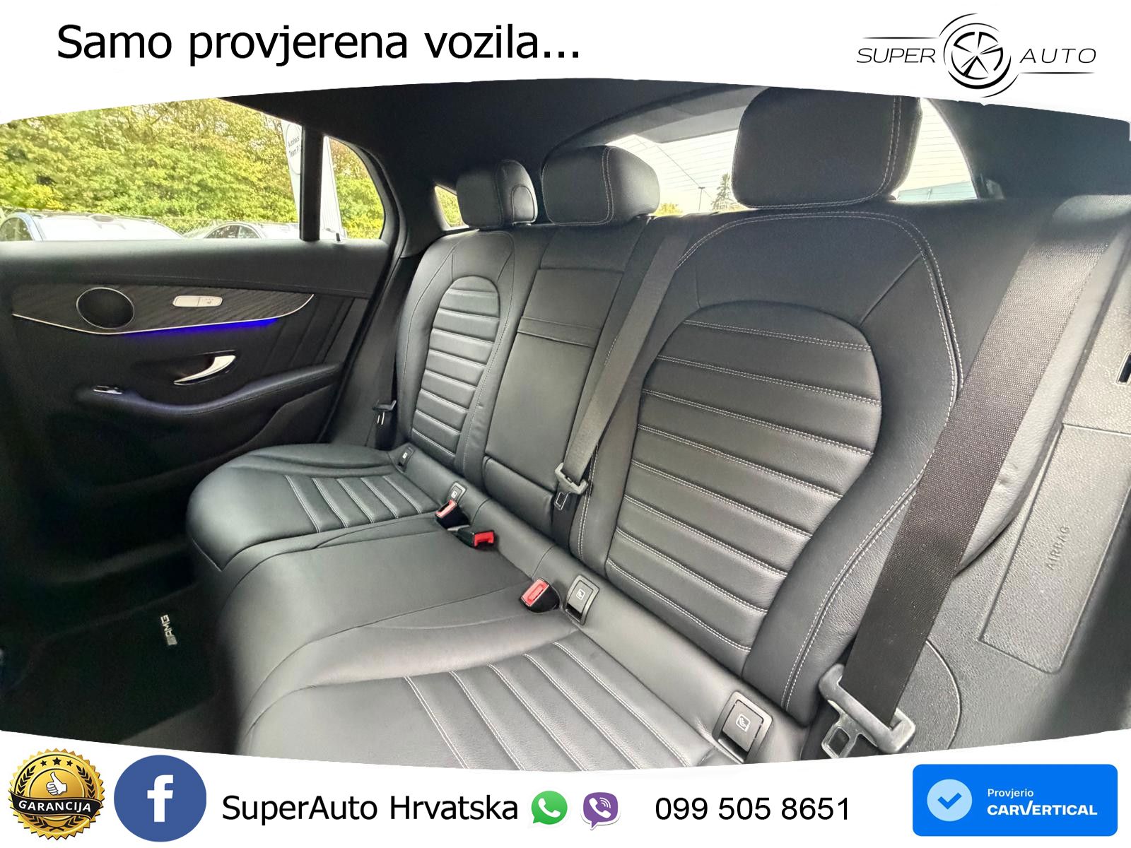 Mercedes GLC Coupe 220d (194 KS) 4MATIC G-TRONIC AMG LED+GR SJED+ACC