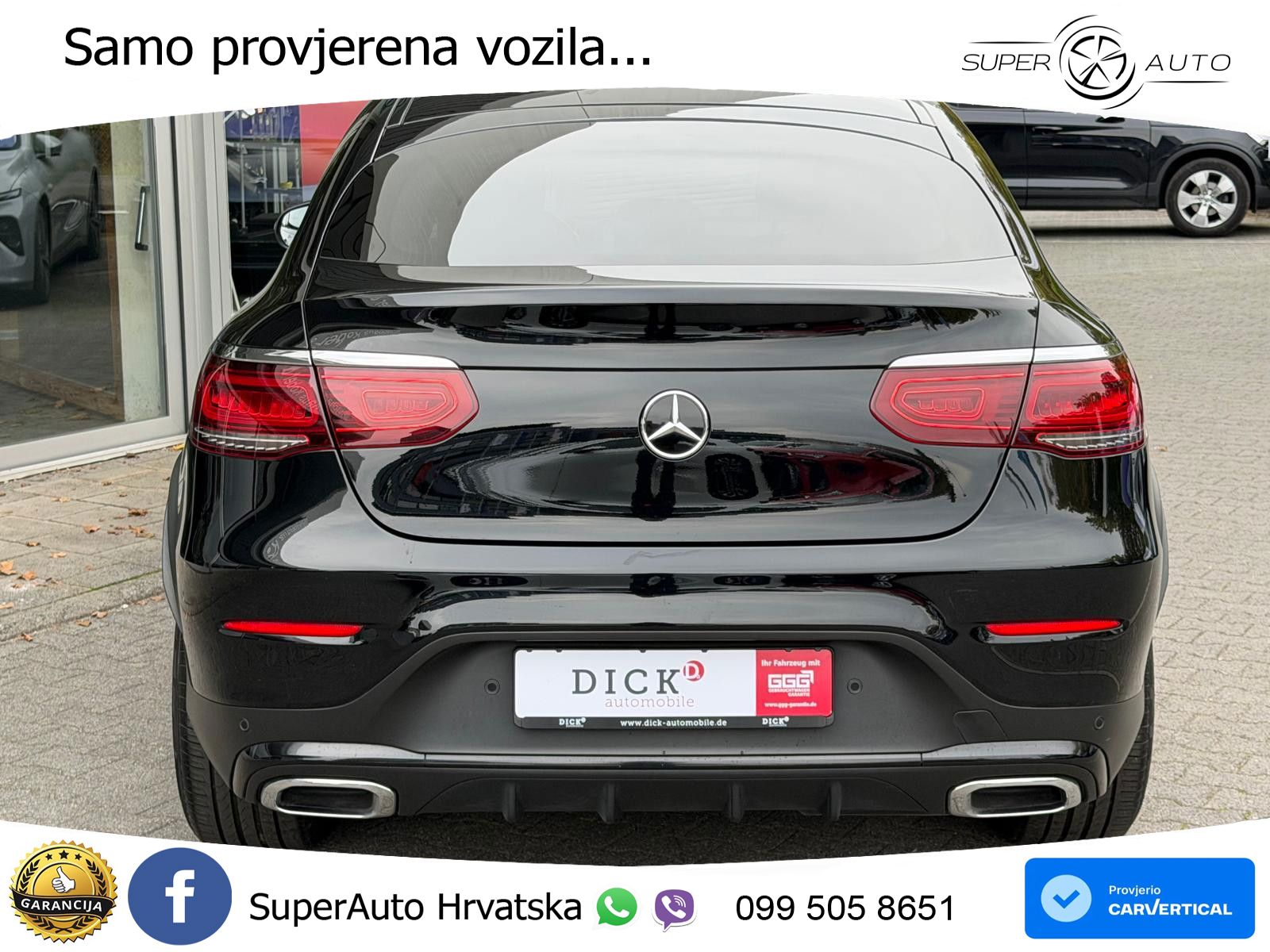 Mercedes GLC Coupe 220d (194 KS) 4MATIC G-TRONIC AMG LED+GR SJED+ACC