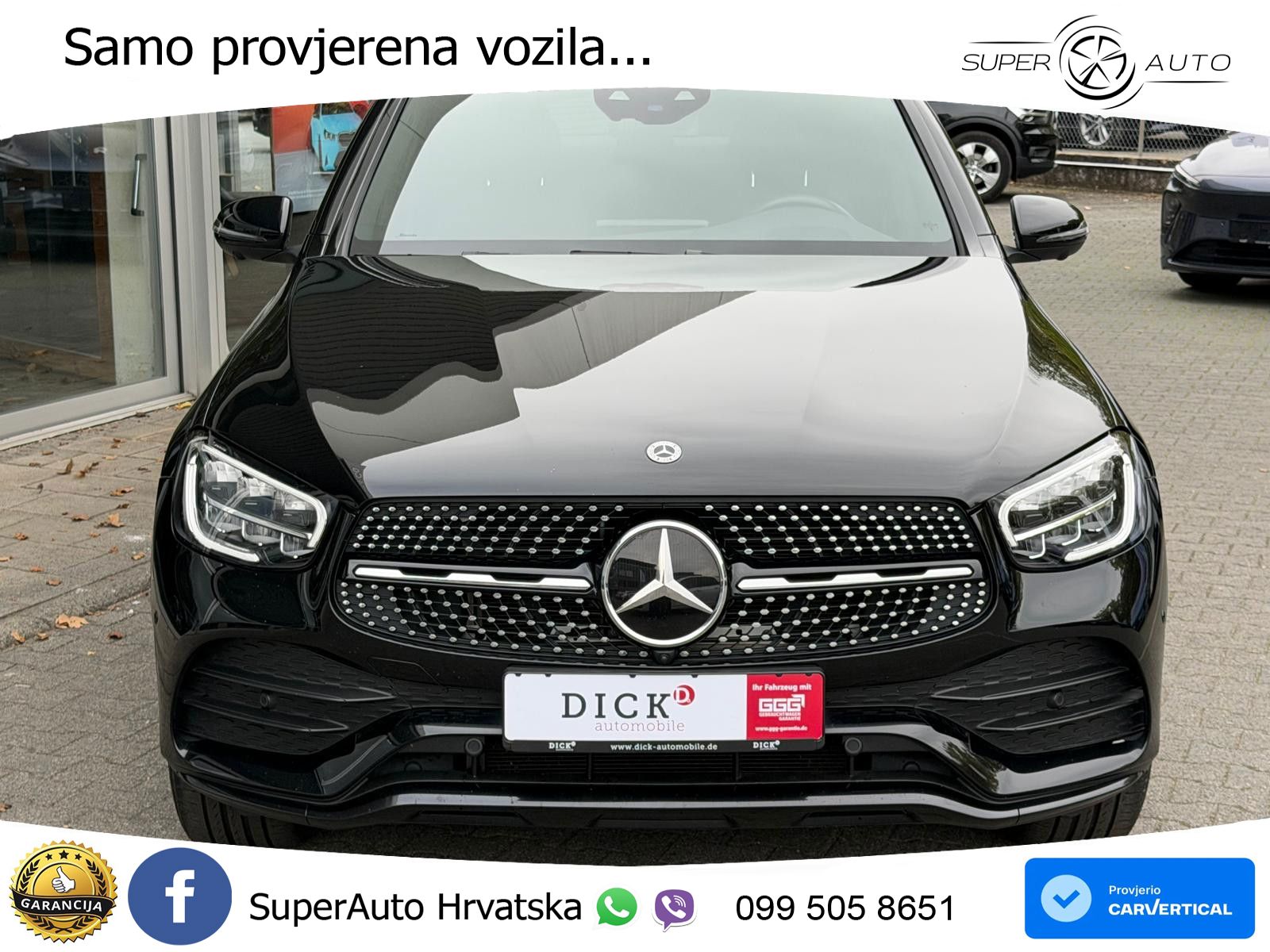 Mercedes GLC Coupe 220d (194 KS) 4MATIC G-TRONIC AMG LED+GR SJED+ACC