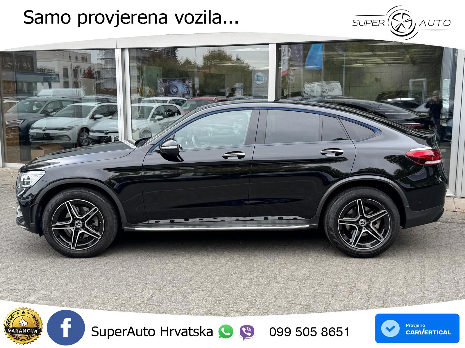 Mercedes GLC Coupe 220d (194 KS) 4MATIC G-TRONIC AMG LED+GR SJED+ACC