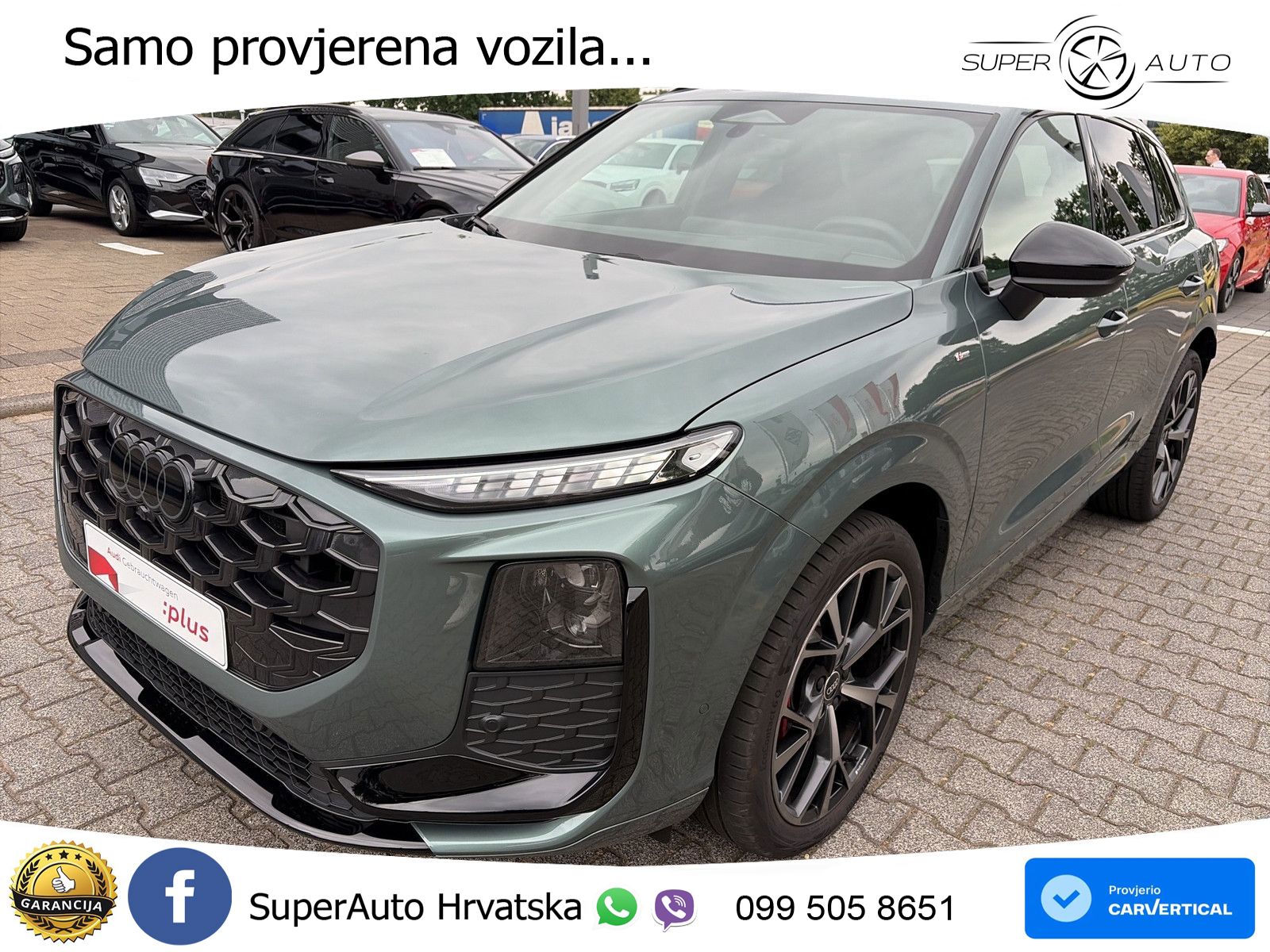Audi Q3 2.0 TDI (150 KS) S tronic MATRIX+GR SJED+KAM