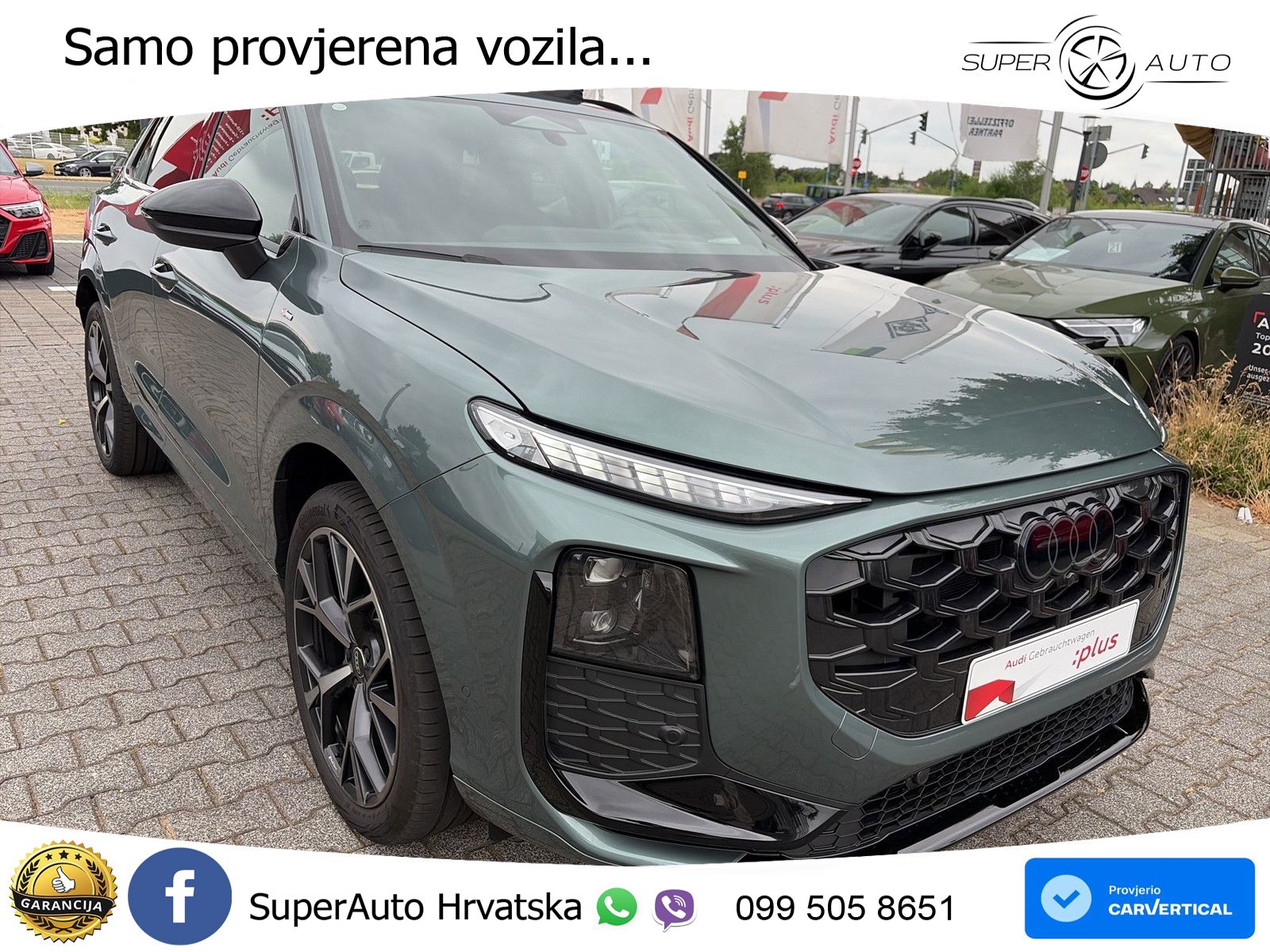 Audi Q3 2.0 TDI (150 KS) S tronic MATRIX+GR SJED+KAM