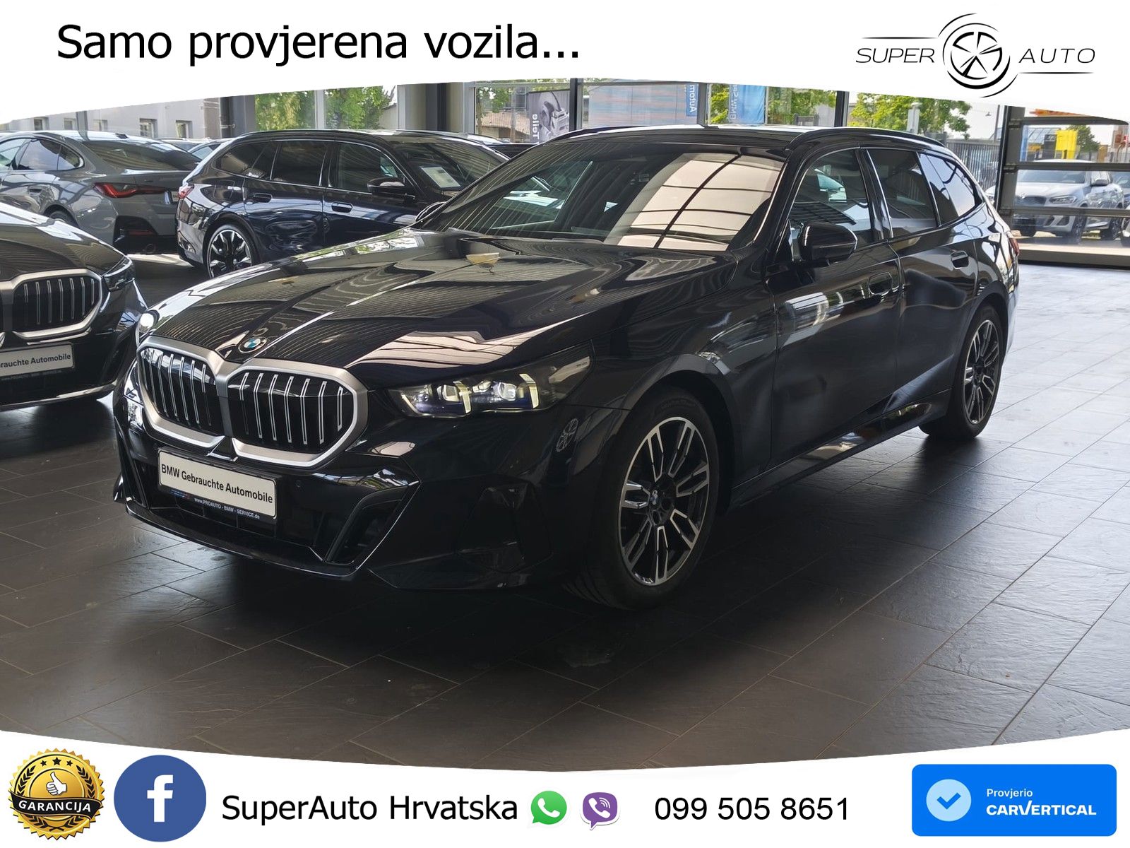 BMW 520i Touring (208 KS) Steptronic M Sport LED+GR SJED+ACC