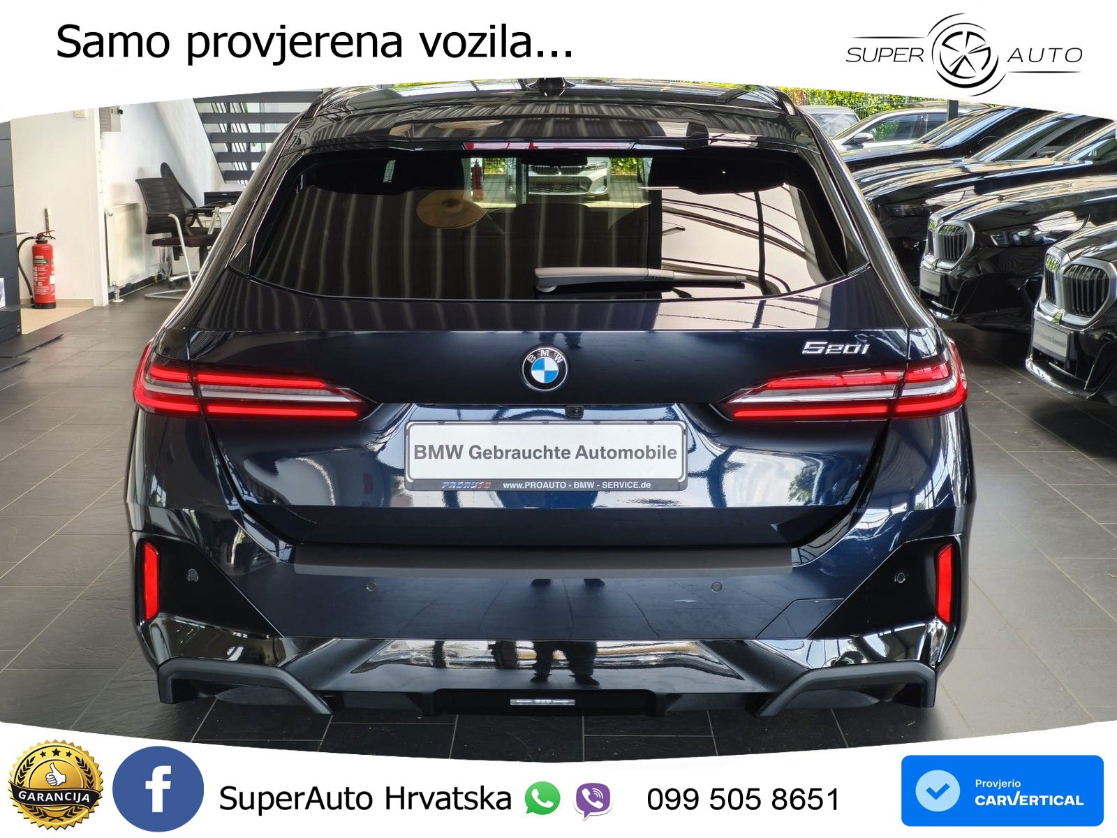 BMW 520i Touring (208 KS) Steptronic M Sport LED+GR SJED+ACC