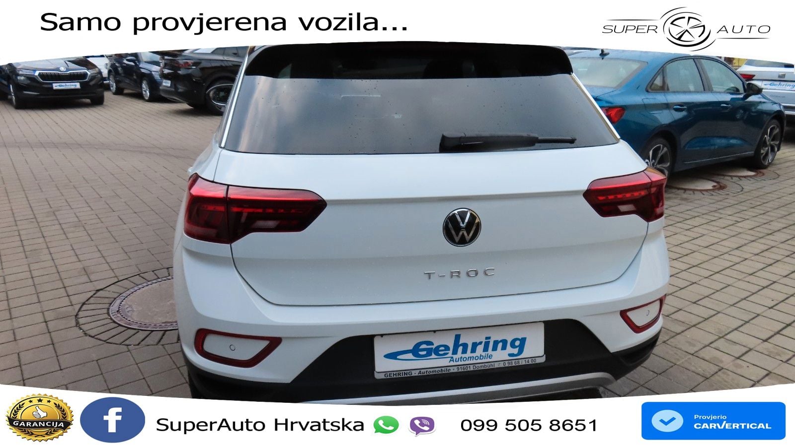 Volkswagen T-Roc 2.0 TDI (150 KS) DSG LED+GR SJED+ACC