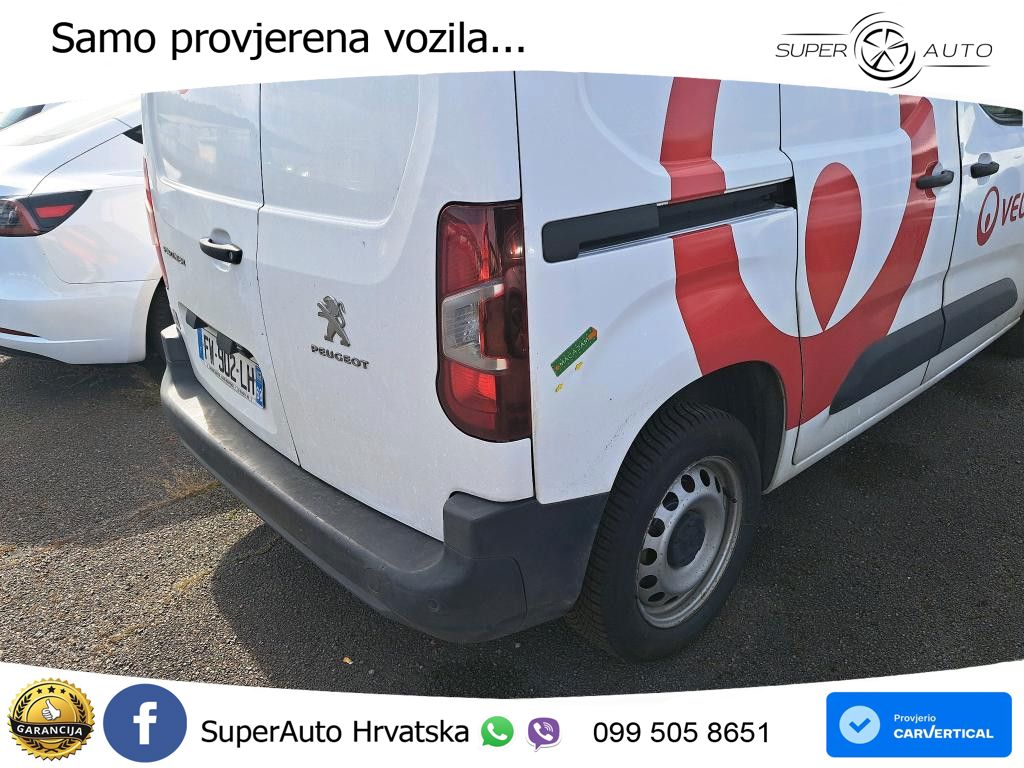 Peugeot Partner 1.5 BlueHDi 100 L1 KlimaAC, 3Sitze 101 KS