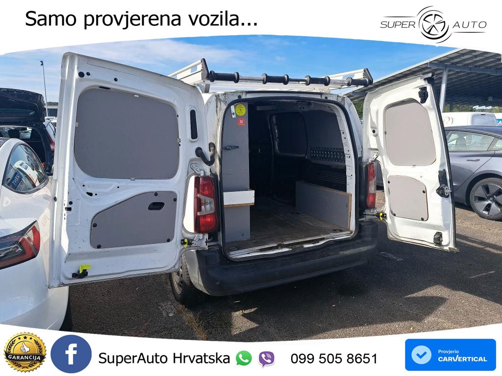 Peugeot Partner 1.5 BlueHDi 100 L1 KlimaAC, 3Sitze 101 KS
