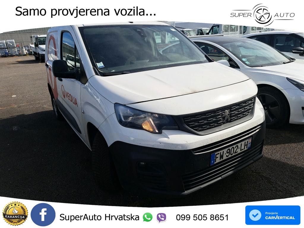 Peugeot Partner 1.5 BlueHDi 100 L1 KlimaAC, 3Sitze 101 KS