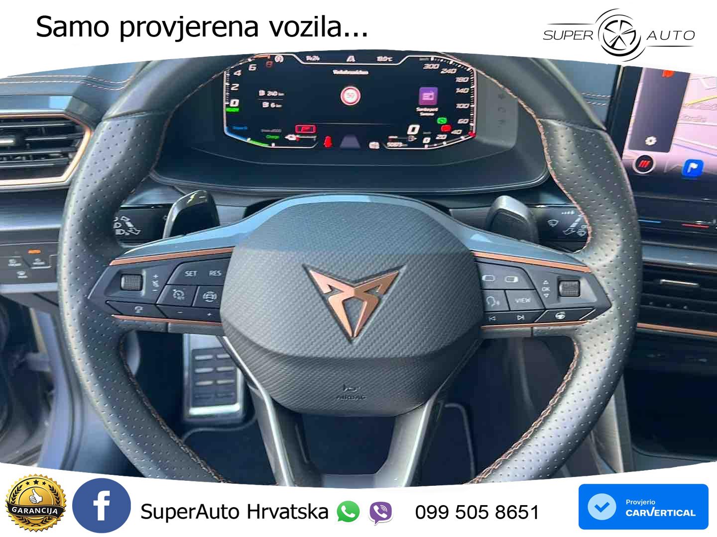 Cupra Formentor 1.4 TSI (245 KS) e-Hybrid DSG VZ MATRIX+GR SJED+KAM