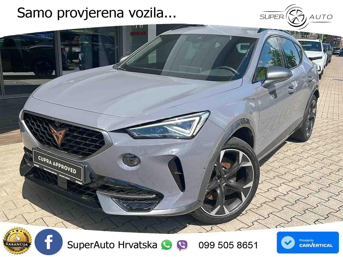Cupra Formentor 1.4 TSI (245 KS) e-Hybrid DSG VZ MATRIX+GR SJED+KAM