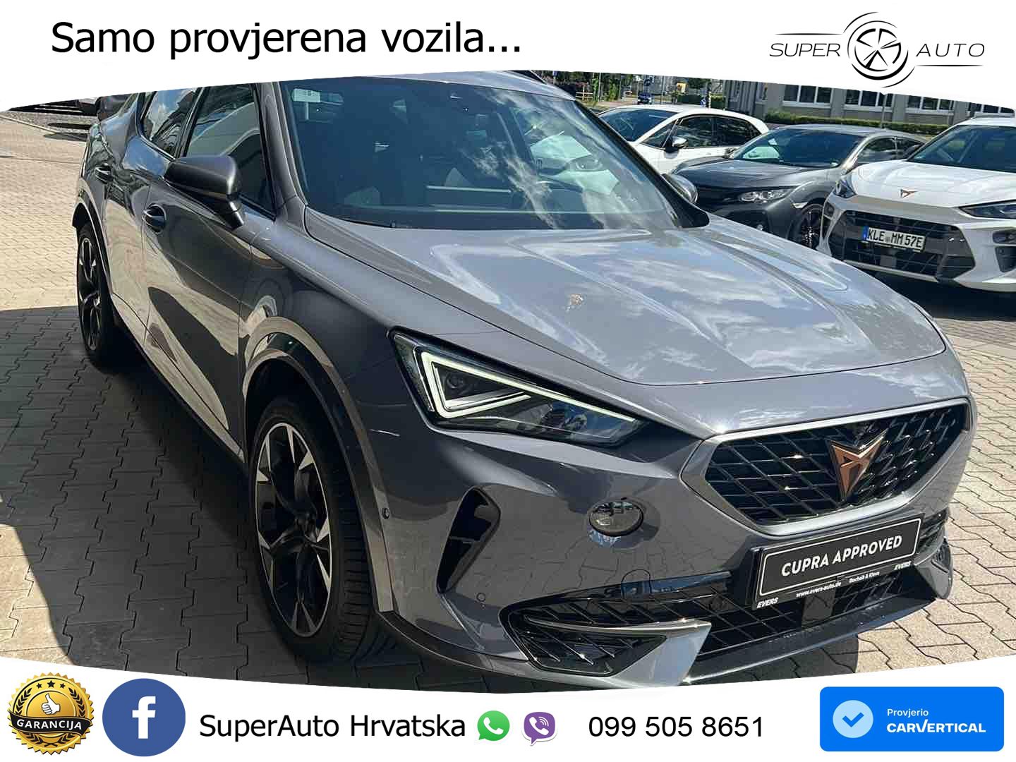 Cupra Formentor 1.4 TSI (245 KS) e-Hybrid DSG VZ MATRIX+GR SJED+KAM
