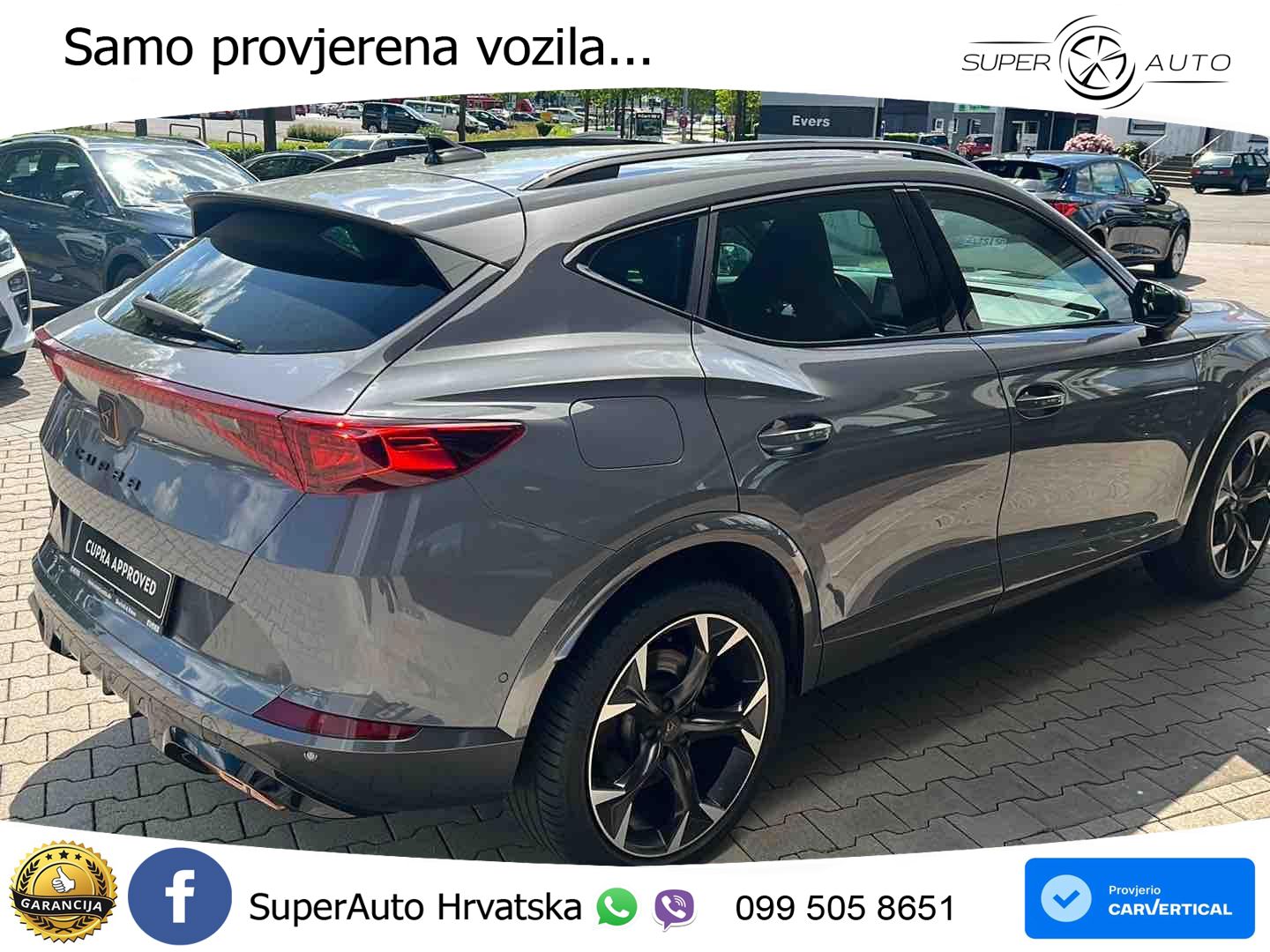 Cupra Formentor 1.4 TSI (245 KS) e-Hybrid DSG VZ MATRIX+GR SJED+KAM