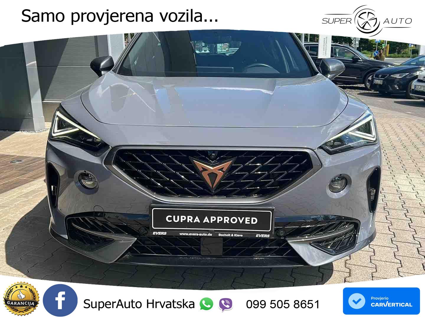 Cupra Formentor 1.4 TSI (245 KS) e-Hybrid DSG VZ MATRIX+GR SJED+KAM