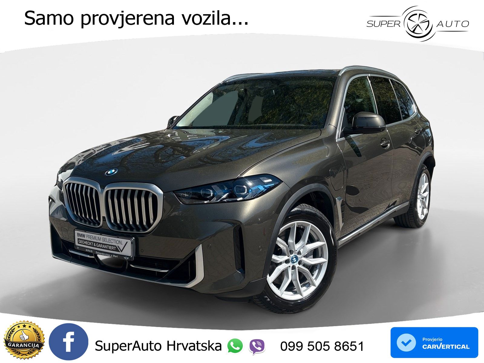 BMW X5 50e (489 KS) xDrive Steptronic LED+GR SJED+ACC