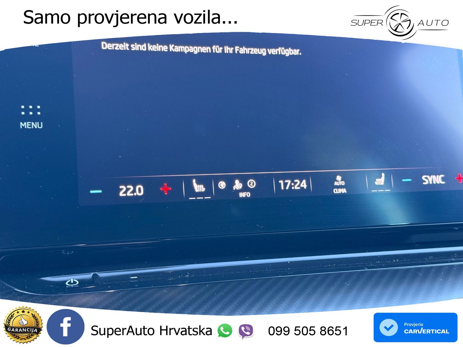Škoda Octavia Combi RS 2.0 TDI (200 KS) DSG LED+GR SJED+ACC