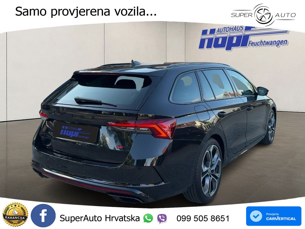 Škoda Octavia Combi RS 2.0 TDI (200 KS) DSG LED+GR SJED+ACC