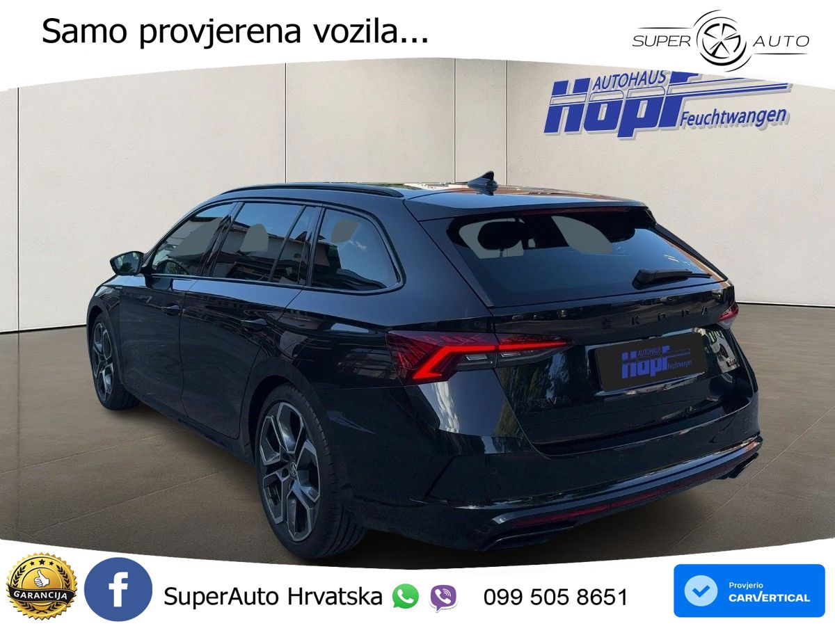 Škoda Octavia Combi RS 2.0 TDI (200 KS) DSG LED+GR SJED+ACC