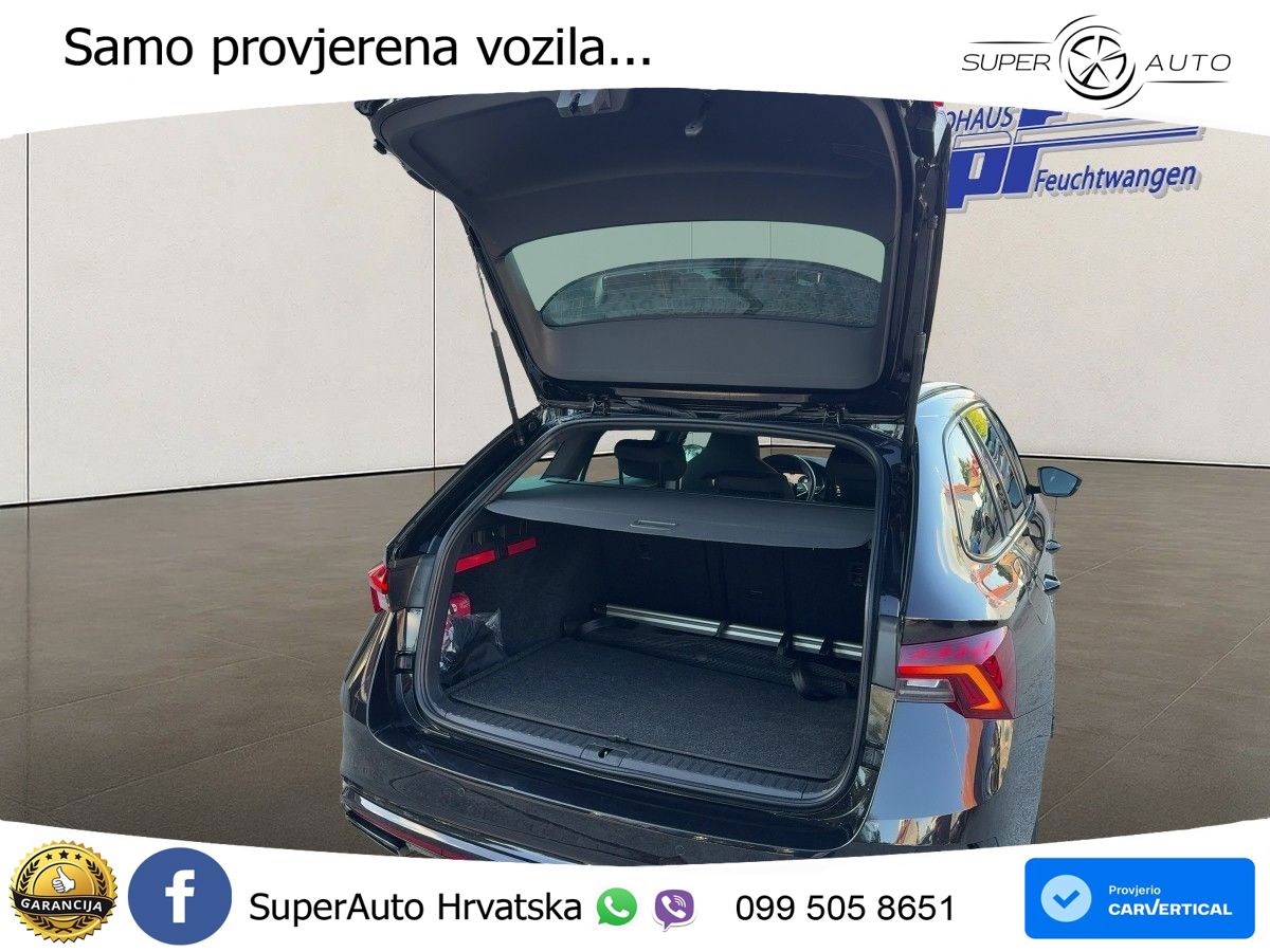 Škoda Octavia Combi RS 2.0 TDI (200 KS) DSG LED+GR SJED+ACC