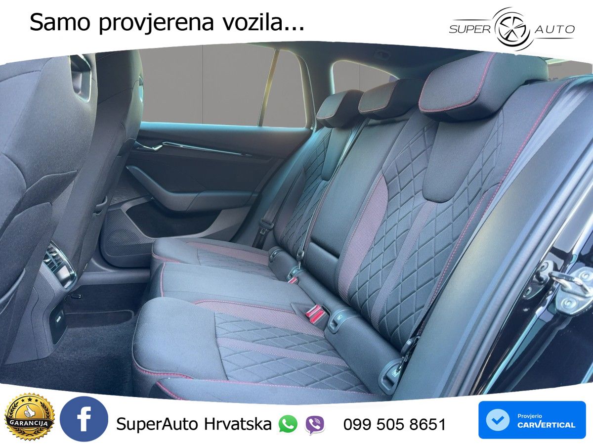 Škoda Octavia Combi RS 2.0 TDI (200 KS) DSG LED+GR SJED+ACC